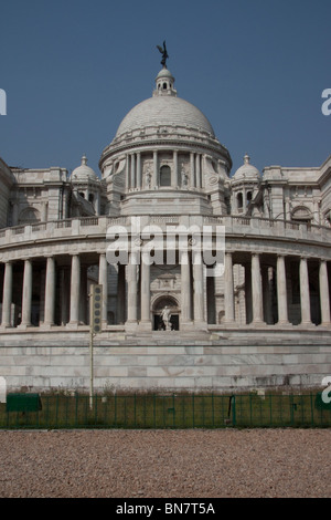 Victoria Memorial Hall in Kolkata (Kalkutta), West Bengal, Indien. Stockfoto