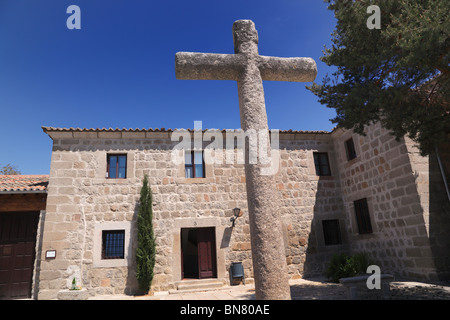 Avila, Provinz Ávila, Spanien. 15. Jahrhundert Kloster Encarnación, wo St. Teresa seit mehreren Jahrzehnten lebte. Stockfoto