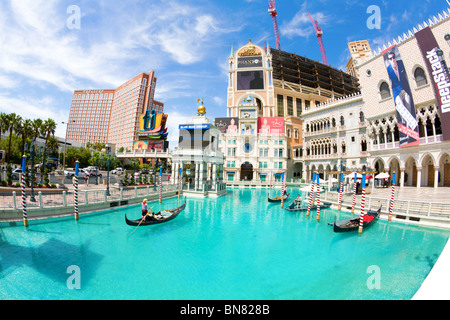 Das Venetian Hotel in Las Vegas Stockfoto