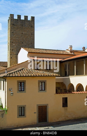 Geburtshaus von Giorgio Vasari, Arezzo, Toskana, Italien Stockfoto