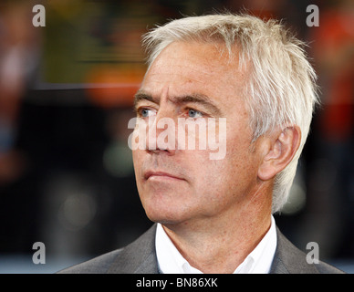 BERT VAN MARWIJK URUGUAY V HOLLAND GREEN POINT Stadion Kapstadt Südafrika 6. Juli 2010 Stockfoto