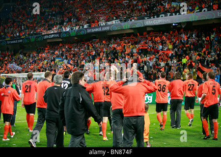 ISTANBUL Türkei, statt 20.05.2009 der UEFA-CUP-Finale im Sükrü Saracoglu Stadion zwischen Werder Bremen und Schachtjor Donezk Stockfoto