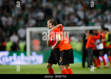 ISTANBUL Türkei, statt 20.05.2009 der UEFA-CUP-Finale im Sükrü Saracoglu Stadion zwischen Werder Bremen und Schachtjor Donezk Stockfoto