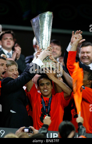 ISTANBUL Türkei, statt 20.05.2009 der UEFA-CUP-Finale im Sükrü Saracoglu Stadion zwischen Werder Bremen und Schachtjor Donezk Stockfoto