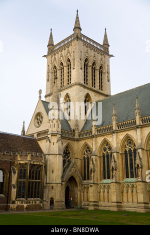 St. Johns College Chapel, Cambridge University in Cambridge. Stockfoto