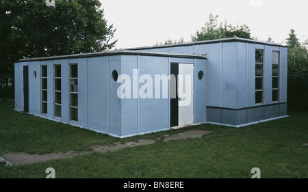 Stahlhaus (Stahlhaus) Torten Dessau. Torten wurde von Walter Gropius und das Bauhaus als einfache Wohnsiedlung gebaut. Stockfoto