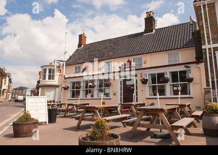 Das Red Lion Pub am Southwold, Suffolk, England, Großbritannien, Uk Stockfoto