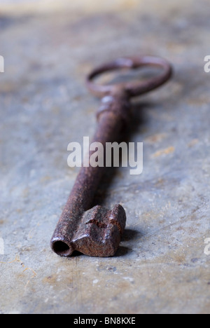 Alte rostige Schlüssel Stockfoto