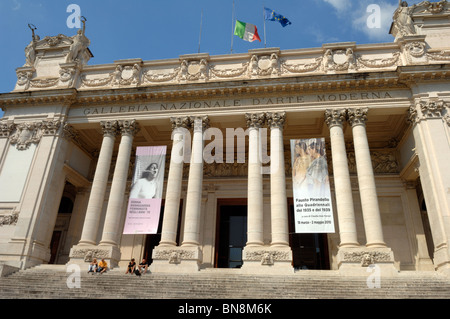 Die Galleria Nazionale d ' Art Moderna in Rom, Italien Stockfoto