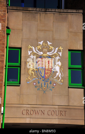 Luton Crown Court, The Heights, George Street, Luton, Bedfordshire, England, Vereinigtes Königreich Stockfoto