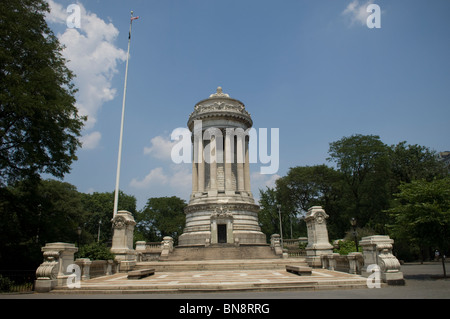 Die Soldiers and Sailors' Monument im Riverside Park in New York am 7. Juli 2010. (© Frances M. Roberts) Stockfoto