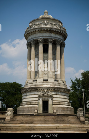 Die Soldiers and Sailors' Monument im Riverside Park in New York am 7. Juli 2010. (© Frances M. Roberts) Stockfoto