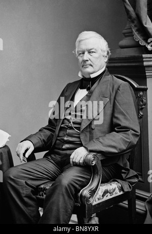 Portrait-Foto ca. 1850 s von Millard Fillmore (1800-1874) - der 13. Präsident der USA (1850-1853). Stockfoto