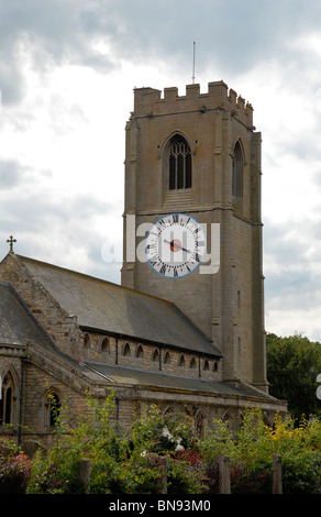 St. Michael Kirche in Coningsby, Lincolnshire, 2010. FOTO © JOHN ROBERTSON 2010. Stockfoto
