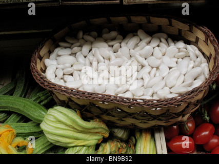 Butterbohnen Stockfoto