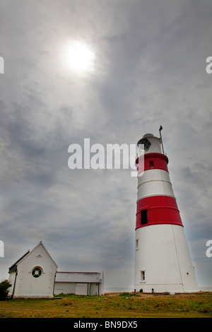 Orford Ness Leuchtturm; Suffolk Stockfoto