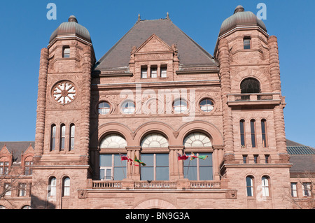 Legislativversammlung von Ontario, Queen es Park, Toronto, Ontario, Kanada Stockfoto