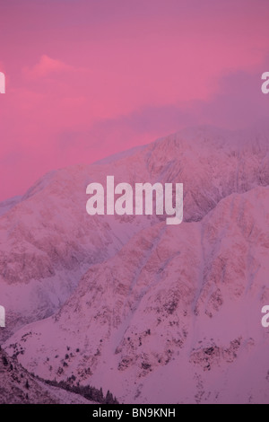 Auferstehung Peak, Chugach National Forest, Seward, Alaska. Stockfoto