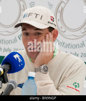 Padraig Harrington auf JP McManus pro-am-Golf-Turnier, Adare Manor Hotel, Irland 5. & 6. Juli 2010 Stockfoto