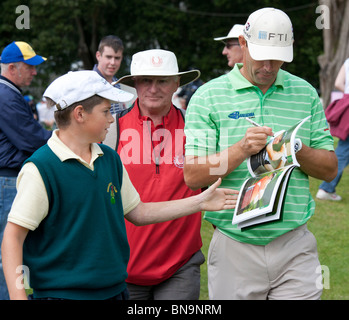 Padraig Harrington auf JP McManus pro-am-Golf-Turnier, Adare Manor Hotel, Irland 5. & 6. Juli 2010 Stockfoto