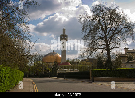 Regents Park-Moschee, London, Montag, 12. April 2010. Stockfoto