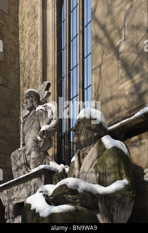 Stuttgart, Deutschland, Europa, Hospitalkirche. Stockfoto