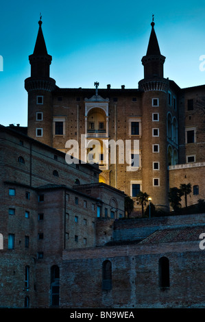 Urbino, Marken, Italien, Dogenpalast Stockfoto