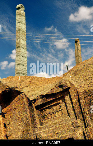 Axum nördlichen Stelen Park Stockfoto