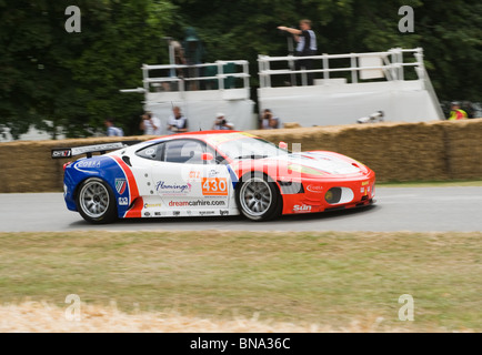 Ferrari 430 GT2 Rennsport Auto beim Goodwood Festival of Speed West Sussex England Vereinigtes Königreich UK Stockfoto