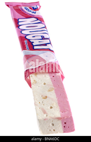 Bar der Barratt natürliche nougat Stockfoto