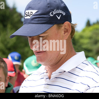 Ernie Els JP McManus pro-am Golfturnier, Adare Irland 6. Juli 2010 Stockfoto