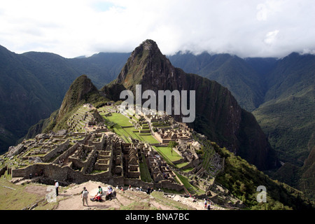 Machu Picchu, Peru, Südamerika. Stockfoto