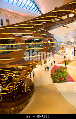 Kristalle Geschäften und Unterhaltungsmöglichkeiten, City Center, Las Vegas, Nevada. Stockfoto