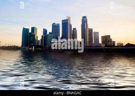 Skyline von Singapur Stockfoto
