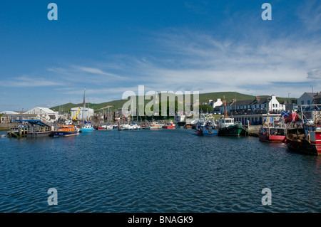 Boote & Yachten im Hafen Girvan South Ayrshire, Schottland Stockfoto