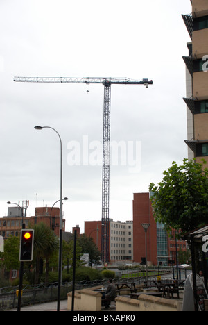 Bauarbeiten in Sheffield. Stockfoto