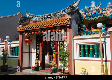 Sanduo chinesische Tempel Chinatown Malacca Melaka Malaysia Stockfoto