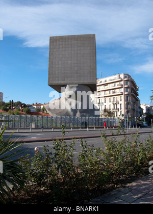 La Tête au Carre, Museum für Moderne Kunst, schön. Stockfoto