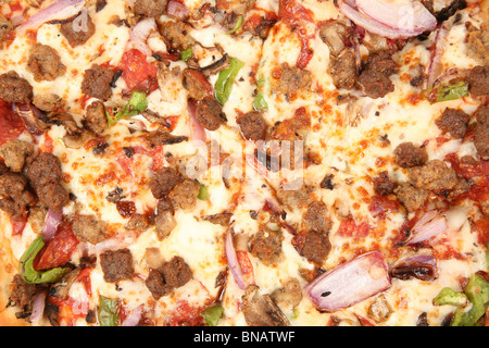 Käse-Pizza in der Nähe erschossen Stockfoto