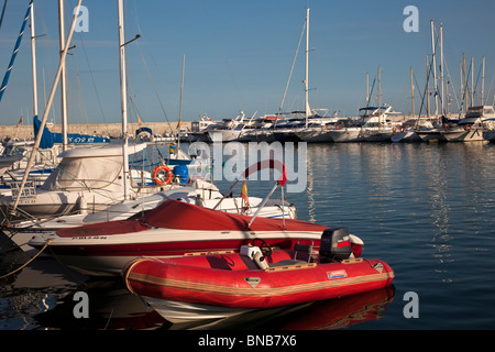 Der Hafen von Marina, Fuengerola, Andalusien, Spanien Stockfoto