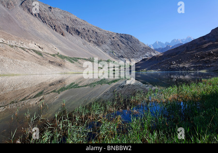 Borith See, Passu, Hunza-Tal, Pakistan Stockfoto