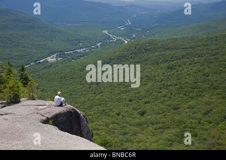 Interstate Highway durchschneidet Lefka Ori Stockfoto