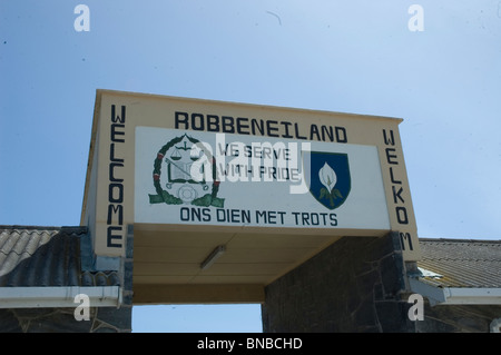 Gefängnis Robben Island, Cape Town, Südafrika Stockfoto