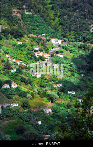 Dorf an der Nordküste von Madeira Island – Portugal Stockfoto