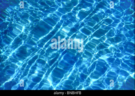 Detail der Wasseroberfläche, abstrakten Hintergrund Stockfoto