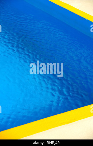 Detail des Schwimmbad, abstrakten Hintergrund Stockfoto