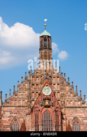 Frauenkirche Frauenkirche, Nürnberg, Deutschland. Stockfoto