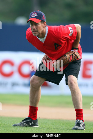 JAMES DENTON die STEVE GARVEY CELEBRITY SOFTBALL klassische MALIBU CA 10. Juli 2010 Stockfoto