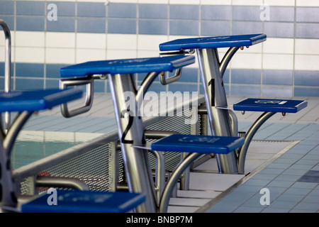 Ausgangsbasis für Schwimmbad Stockfoto