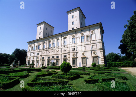 Italien, Rom, Villa Borghese, Galleria Borghese Stockfoto